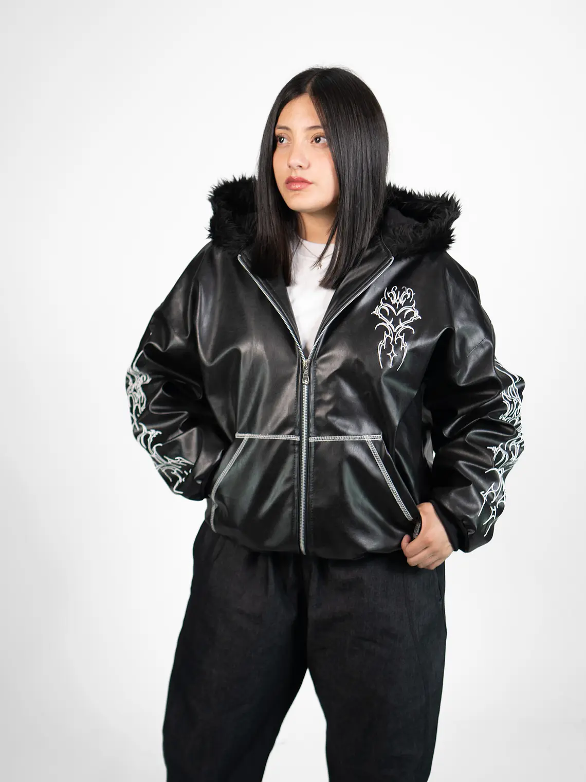 Jacket cuero PU 1