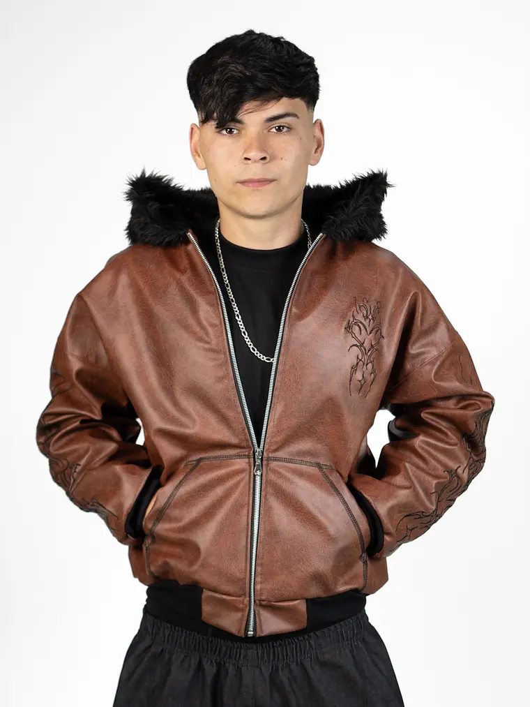 Jacket cuero PU 5
