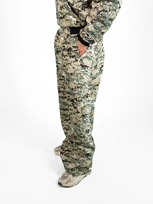 Pantalon lettering camo