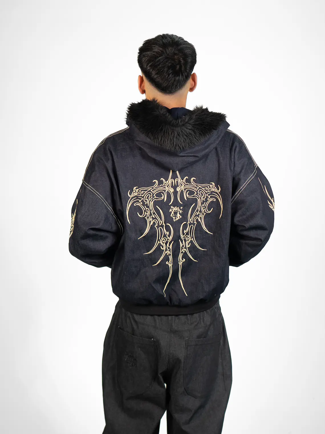 Jacket full denim  2