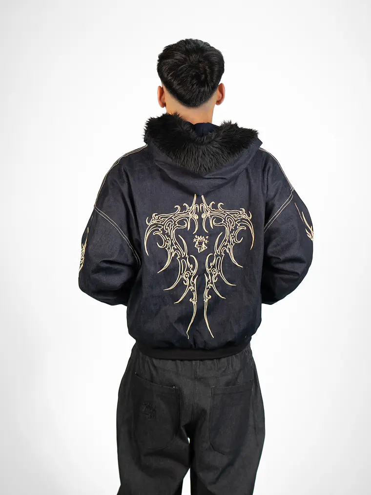 Jacket full denim  2