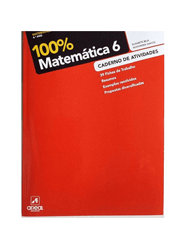 100% Matemática - 6.º Ano Caderno de Atividades