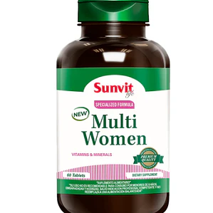 Multi Women, Multivitamínico (60 tabs) - Multivitamínicos 