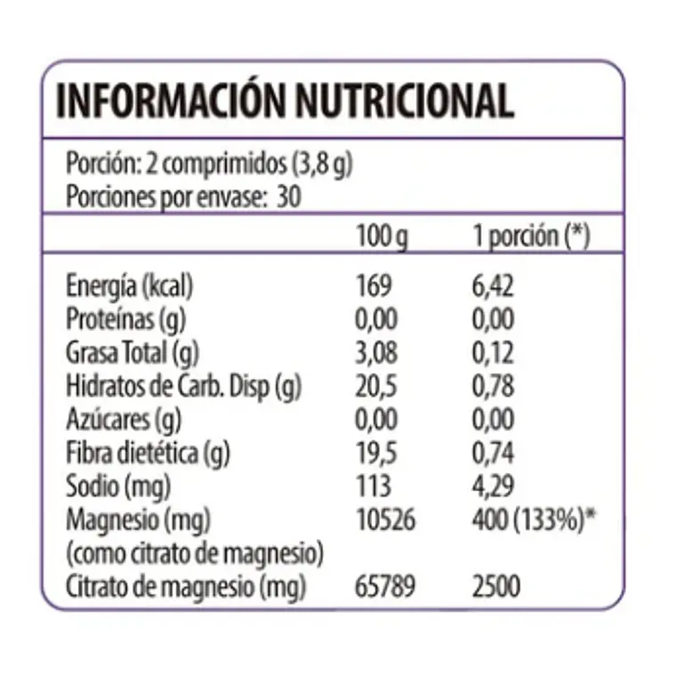 Vitamin UP Magnesio Citrato Quelado, 60 comp. 2