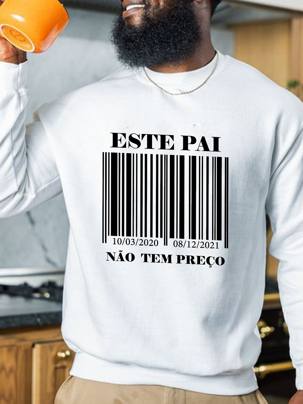 Sweat sem Capuz “Este pai não tem preço” 8