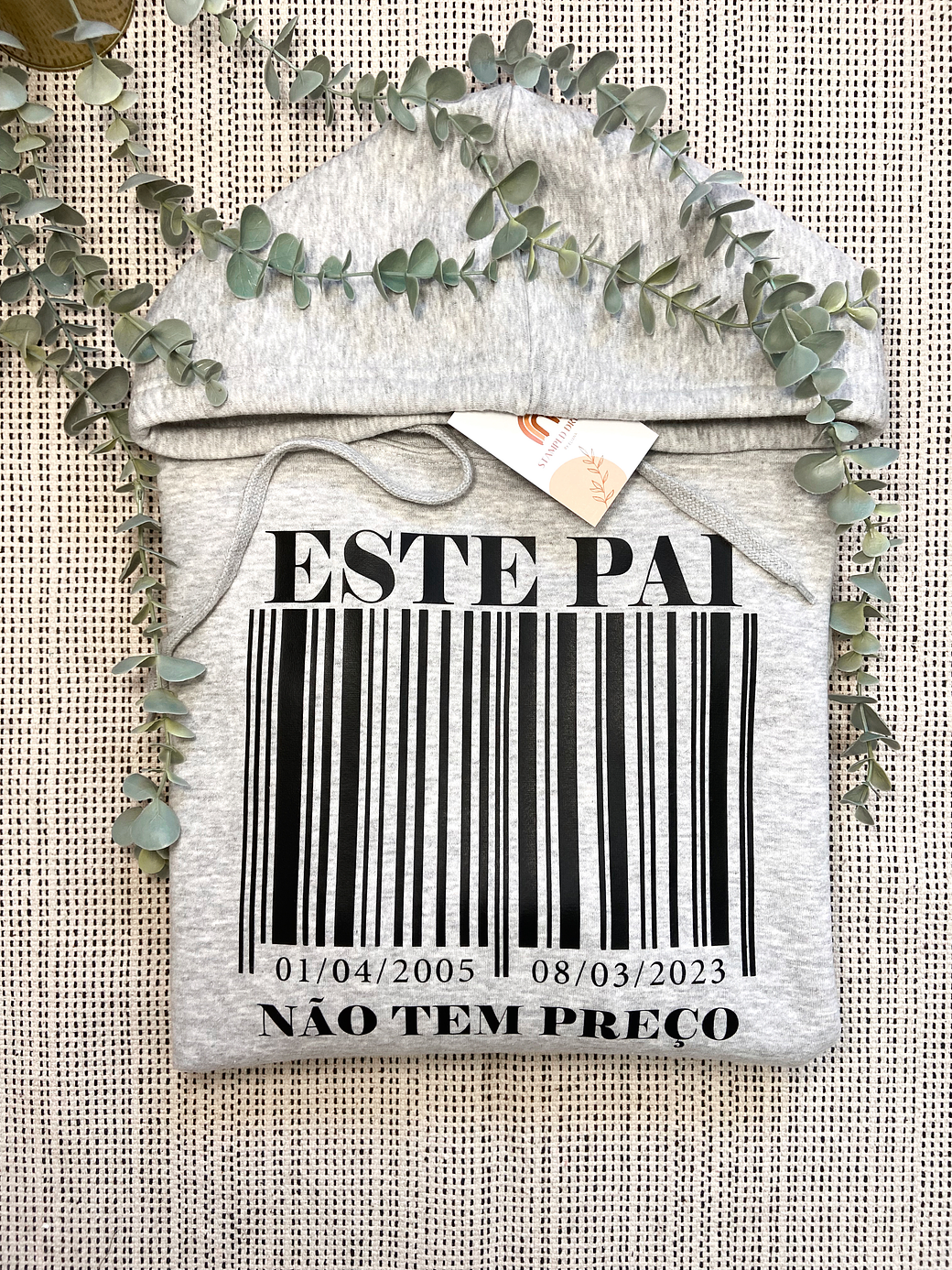 Sweat com Capuz “Este pai não tem preço” 1