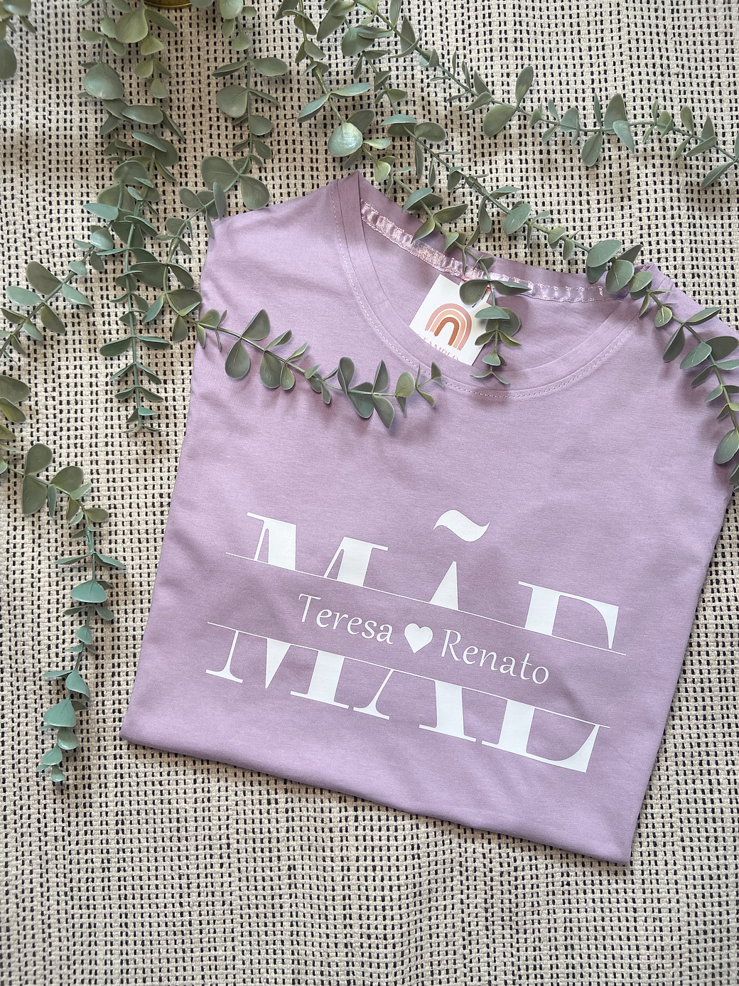T-shirt Mãe com nomes  4