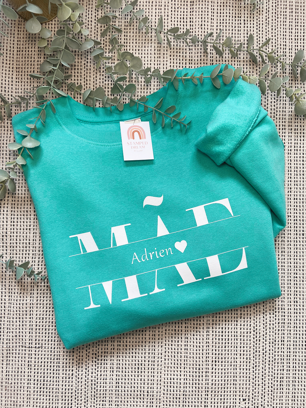 Sweat sem capuz Mãe com nomes 1