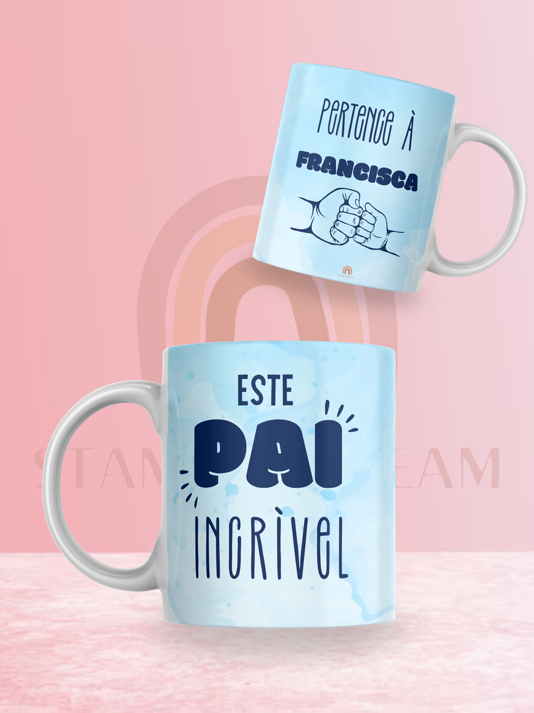 Caneca “Este pai pertence a” 1