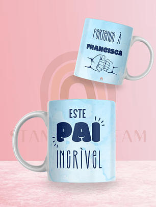 Caneca “Este pai pertence a”