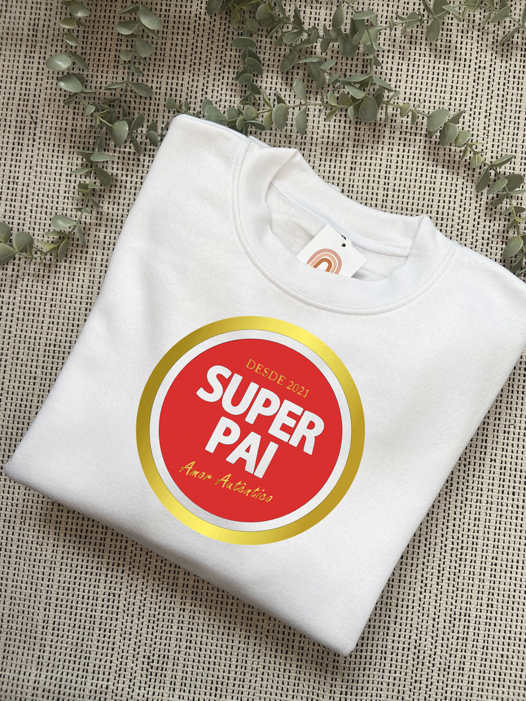 Sweat sem Capuz Super Pai 1