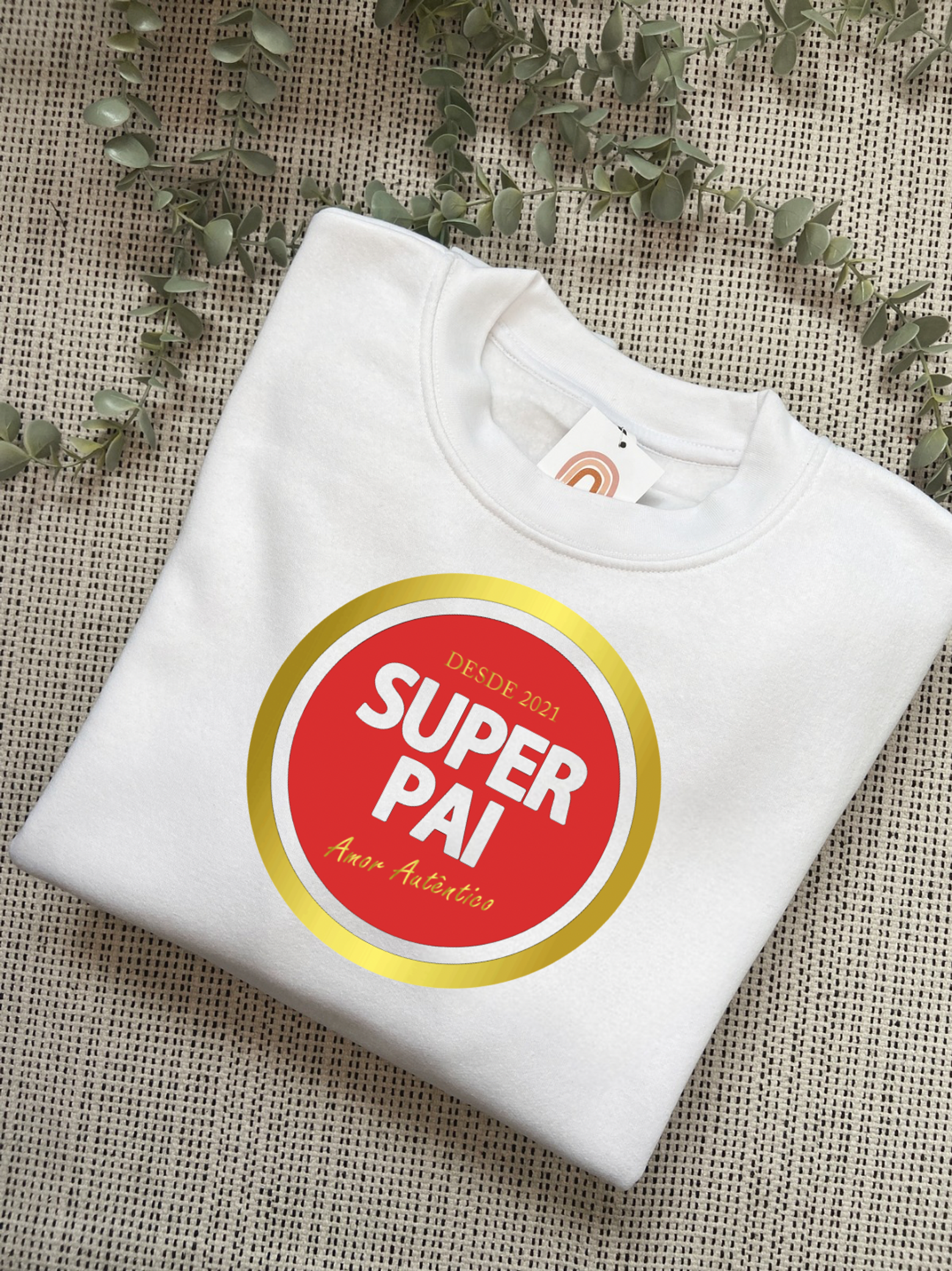 Sweat sem Capuz Super Pai 1