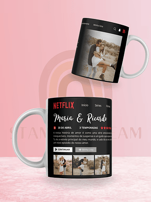 Caneca Netflix