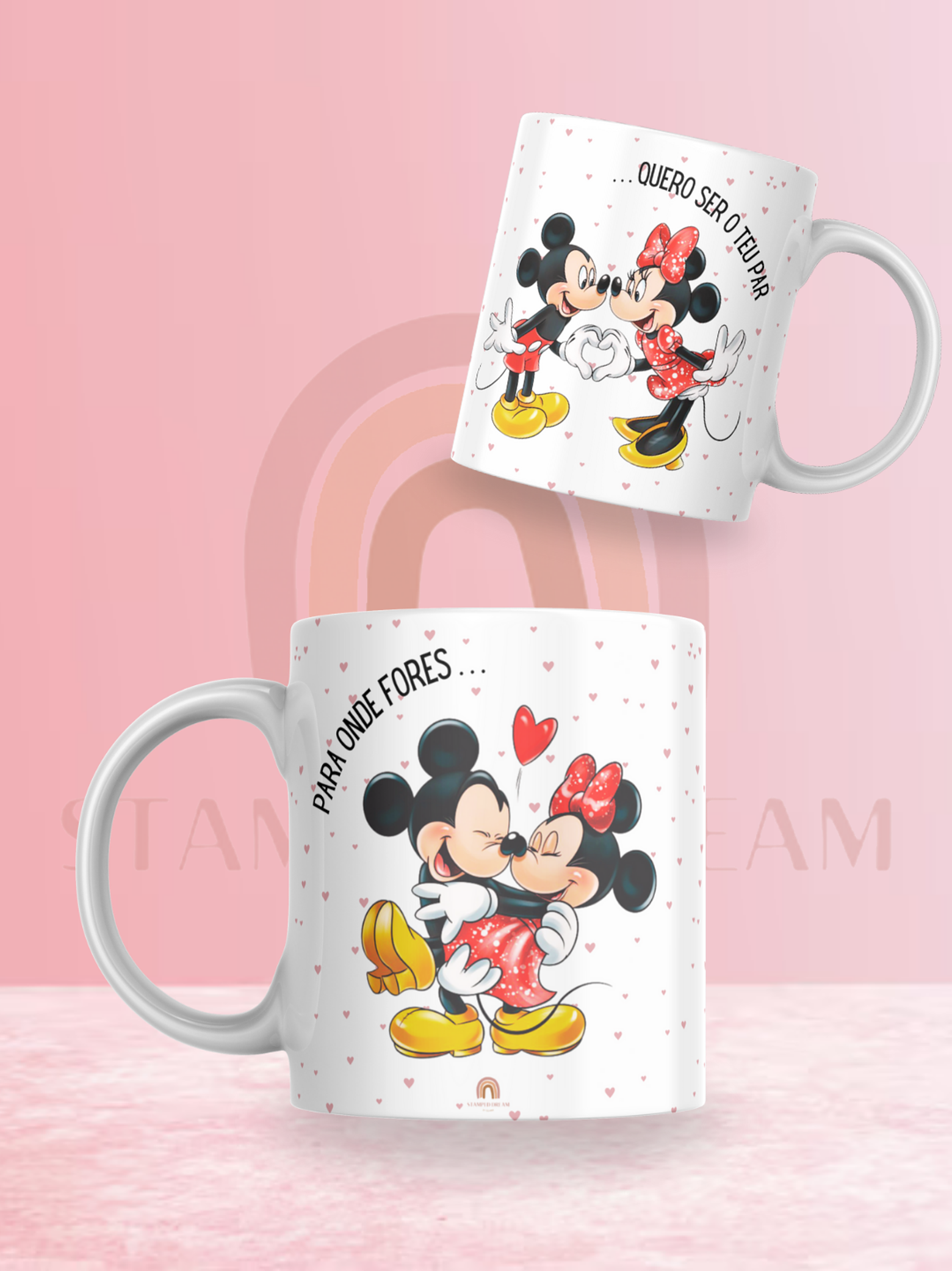 Caneca Mickey & Minnie 1