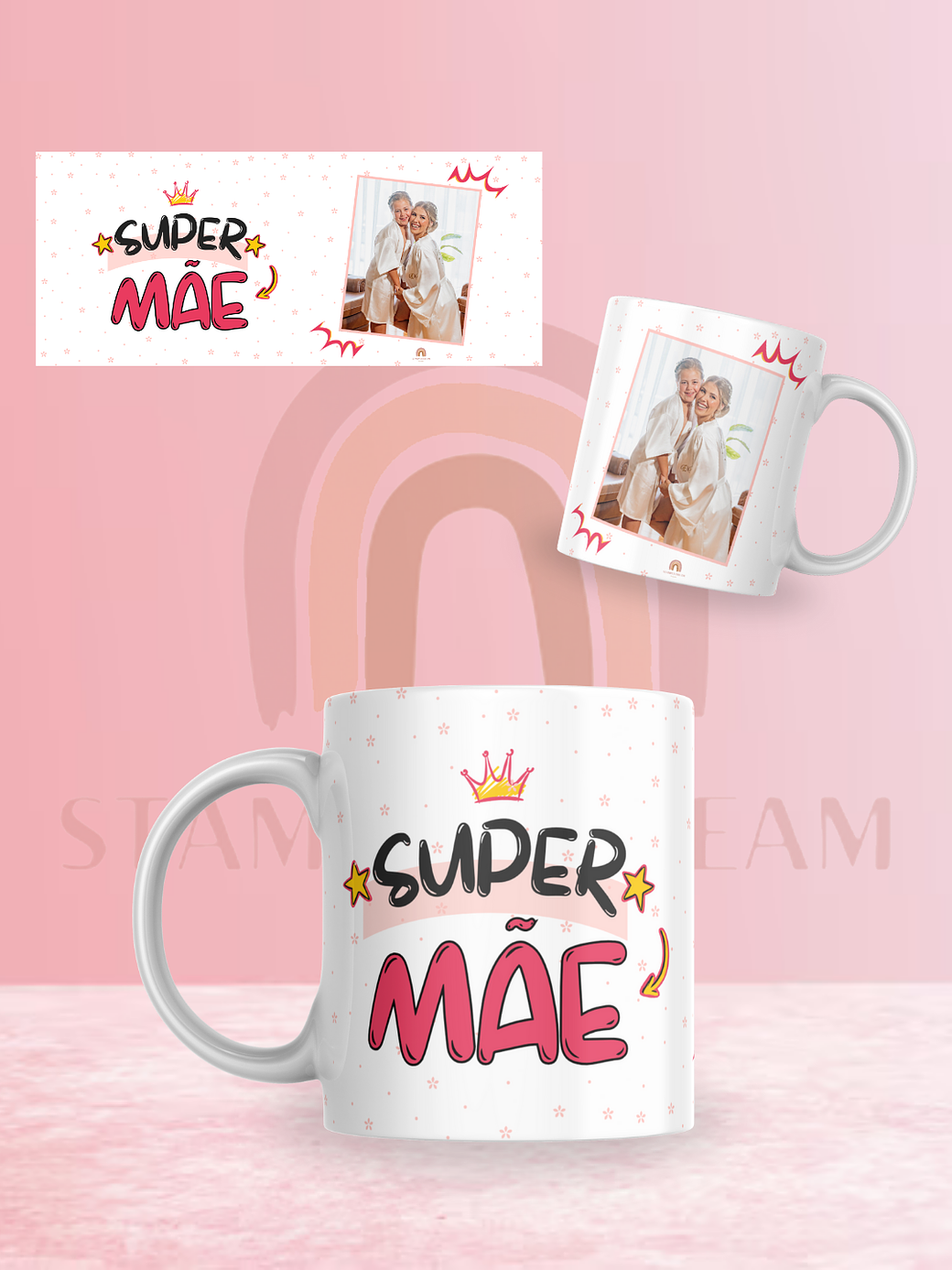 Caneca Super Mãe  1