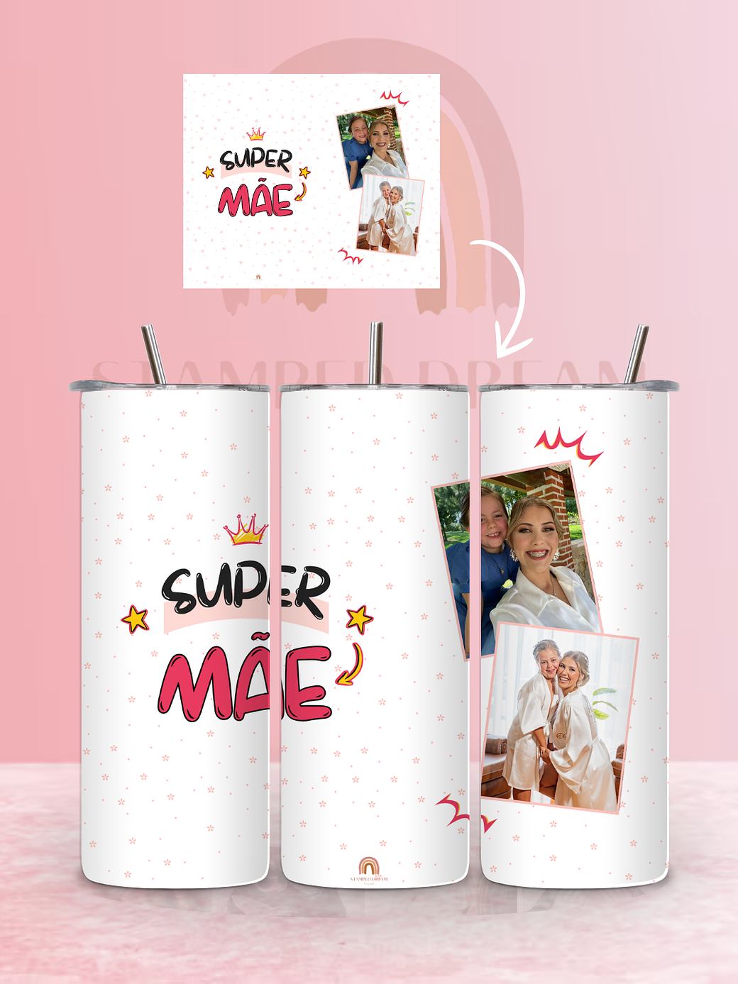 Copo Térmico Super Mãe  1