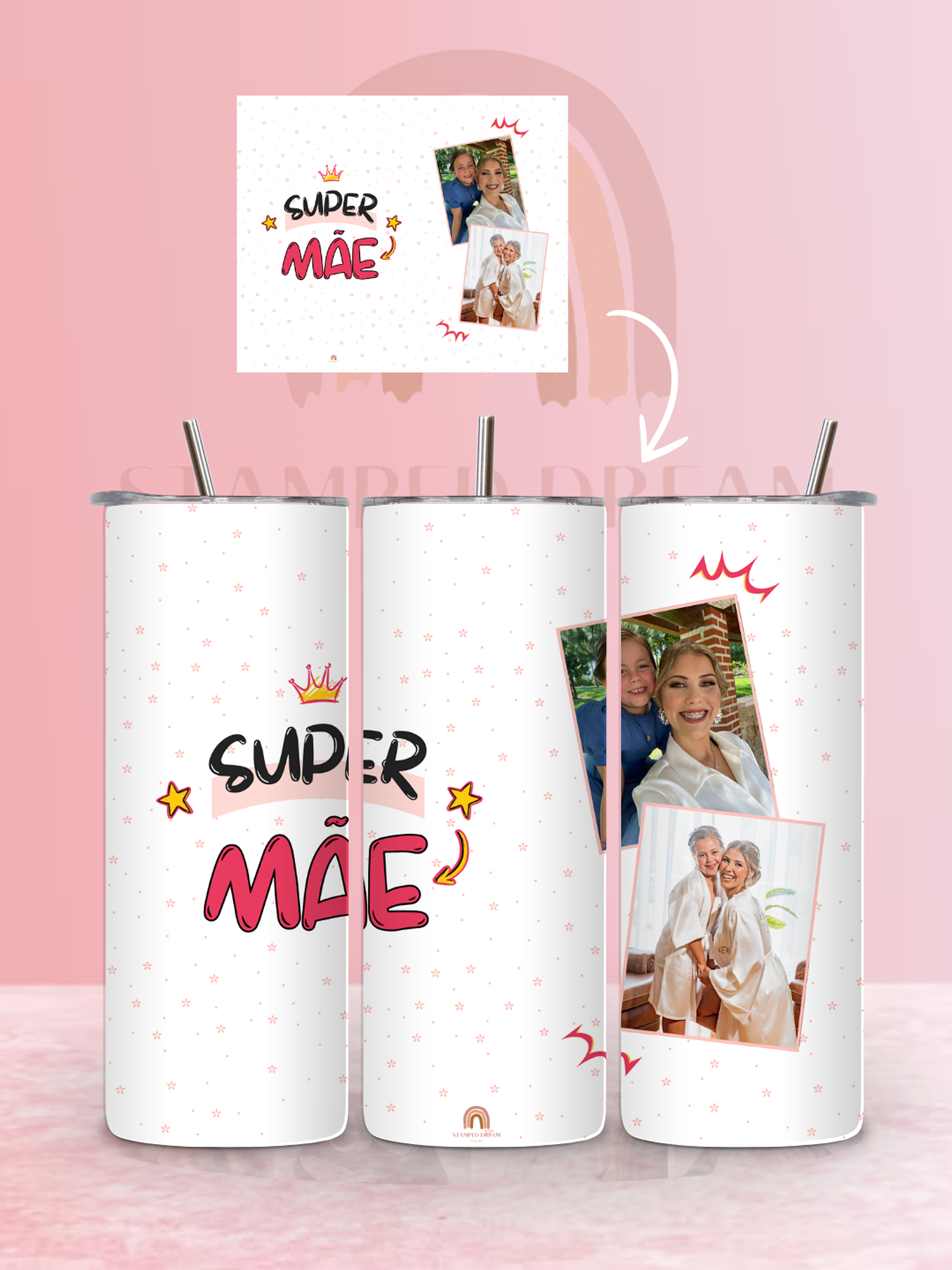 Copo Térmico Super Mãe  1