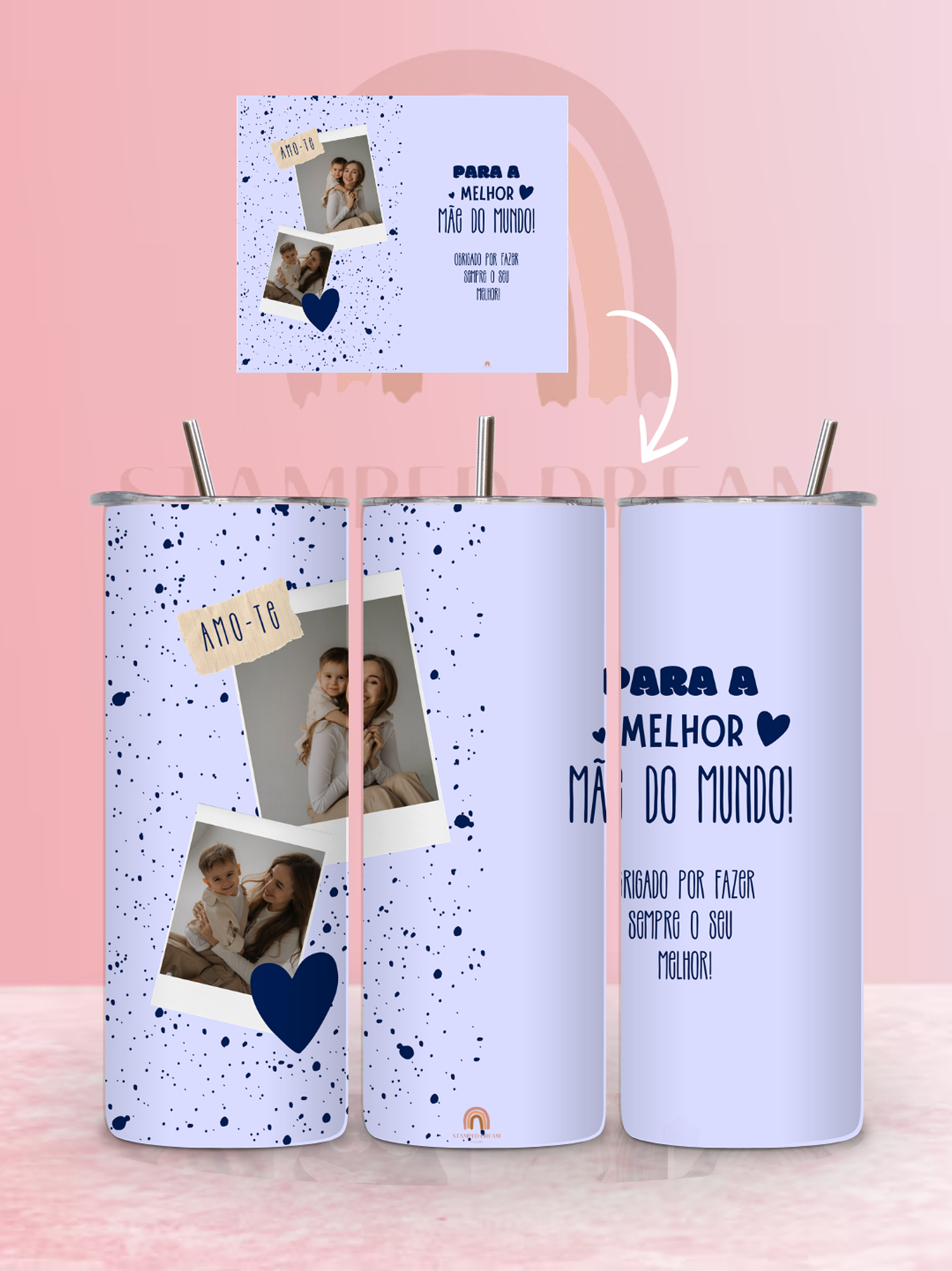 Copo Térmico lavanda  1