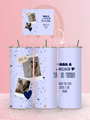 Copo Térmico lavanda 