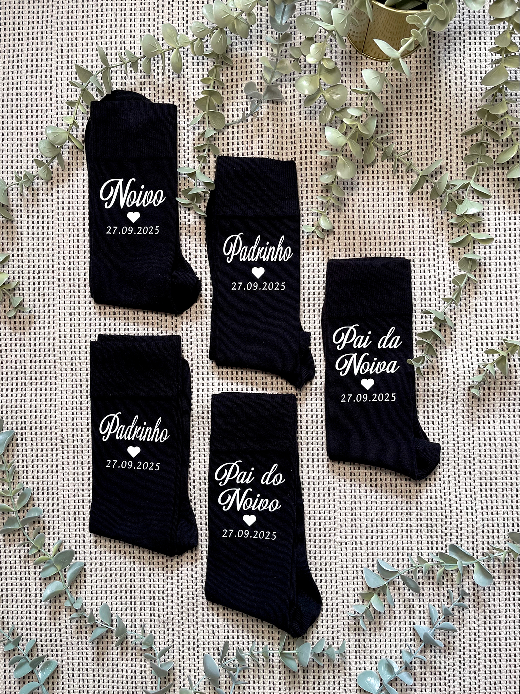 Meias Noivo / Padrinho / Pai 1