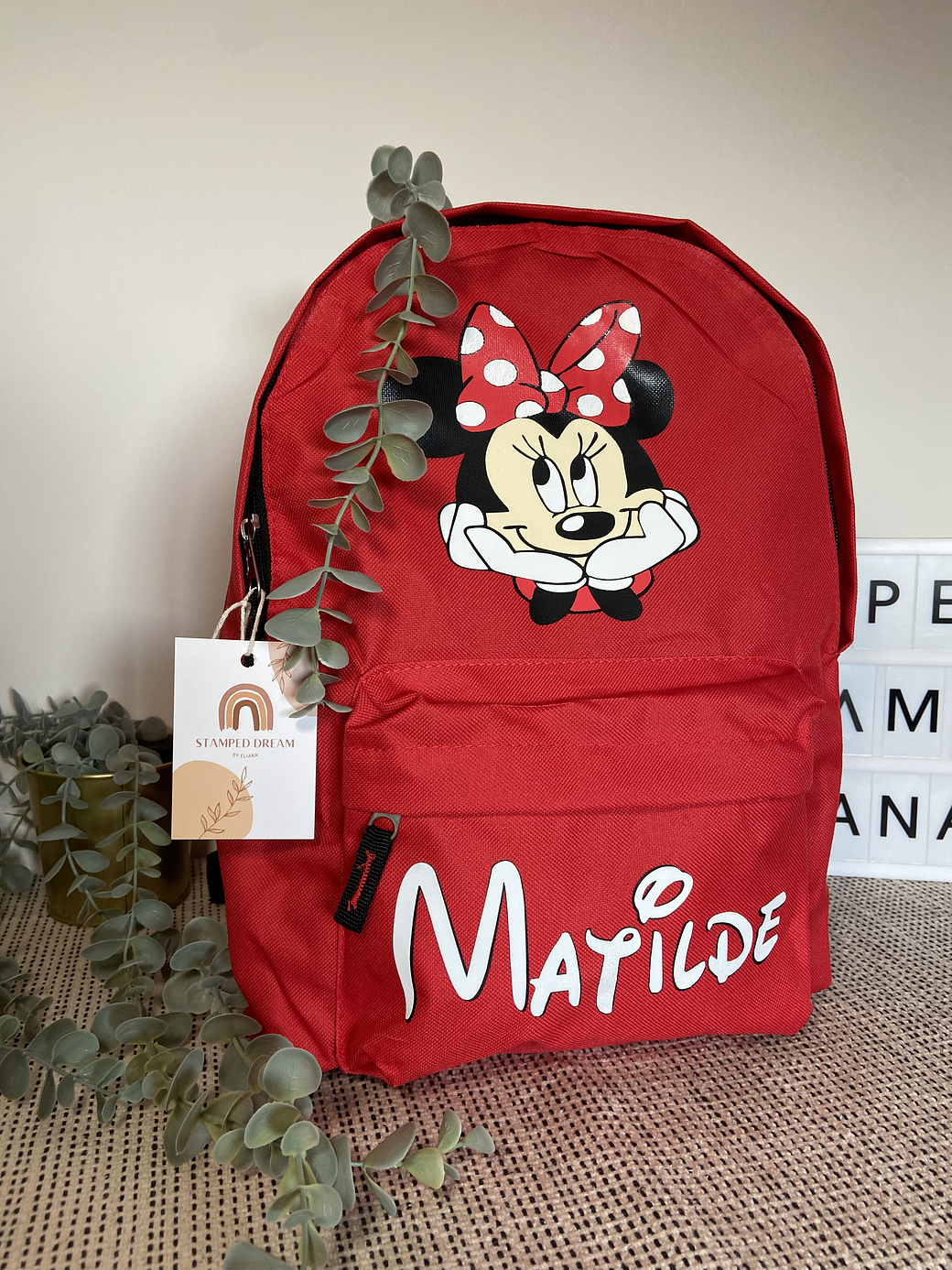 Mochila Escolar Minnie 1 6