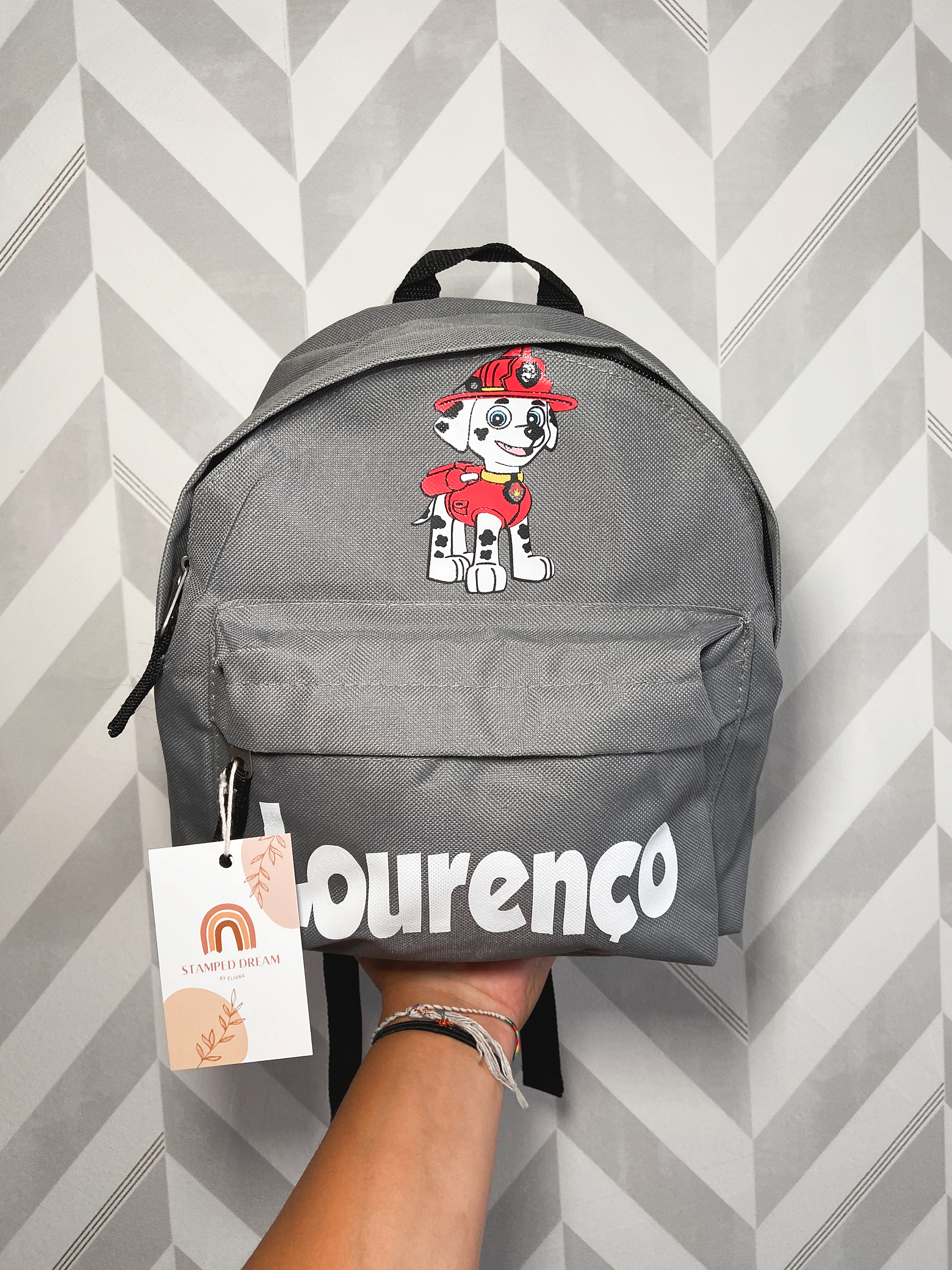 Mochila Escolar Patrulha Pata 1