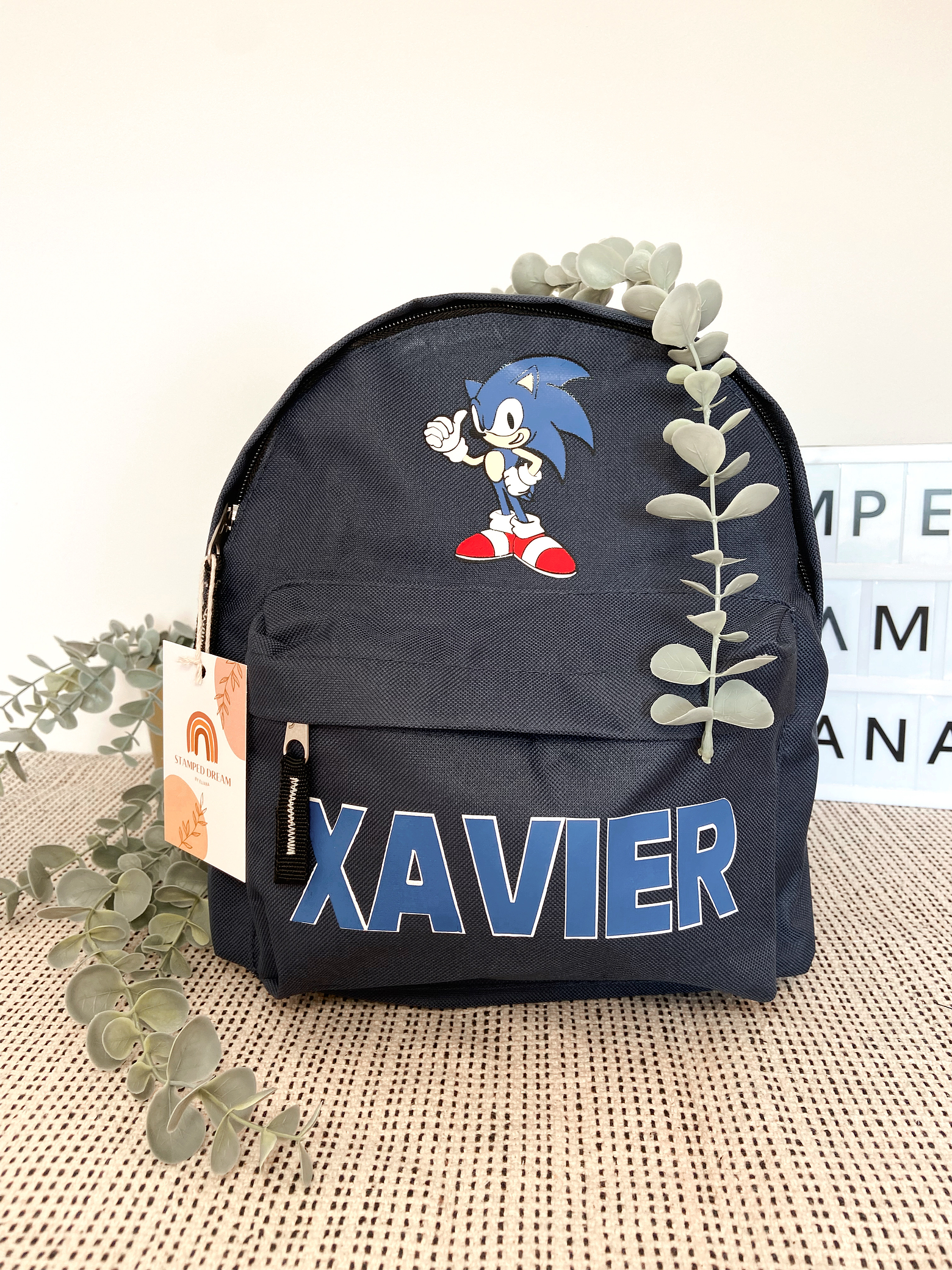 Mochila Escolar Sonic 1