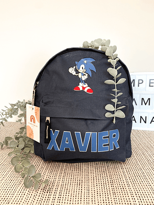 Mochila Escolar Sonic