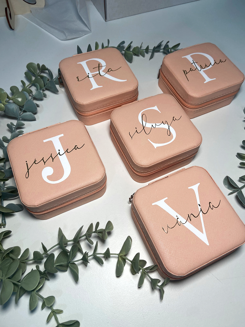 Porta Jóias Pequeno Inicial & Nome 3