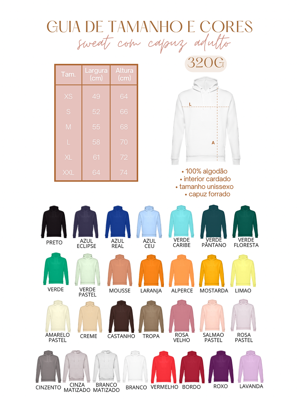 Sweat com capuz Pai com nomes 2