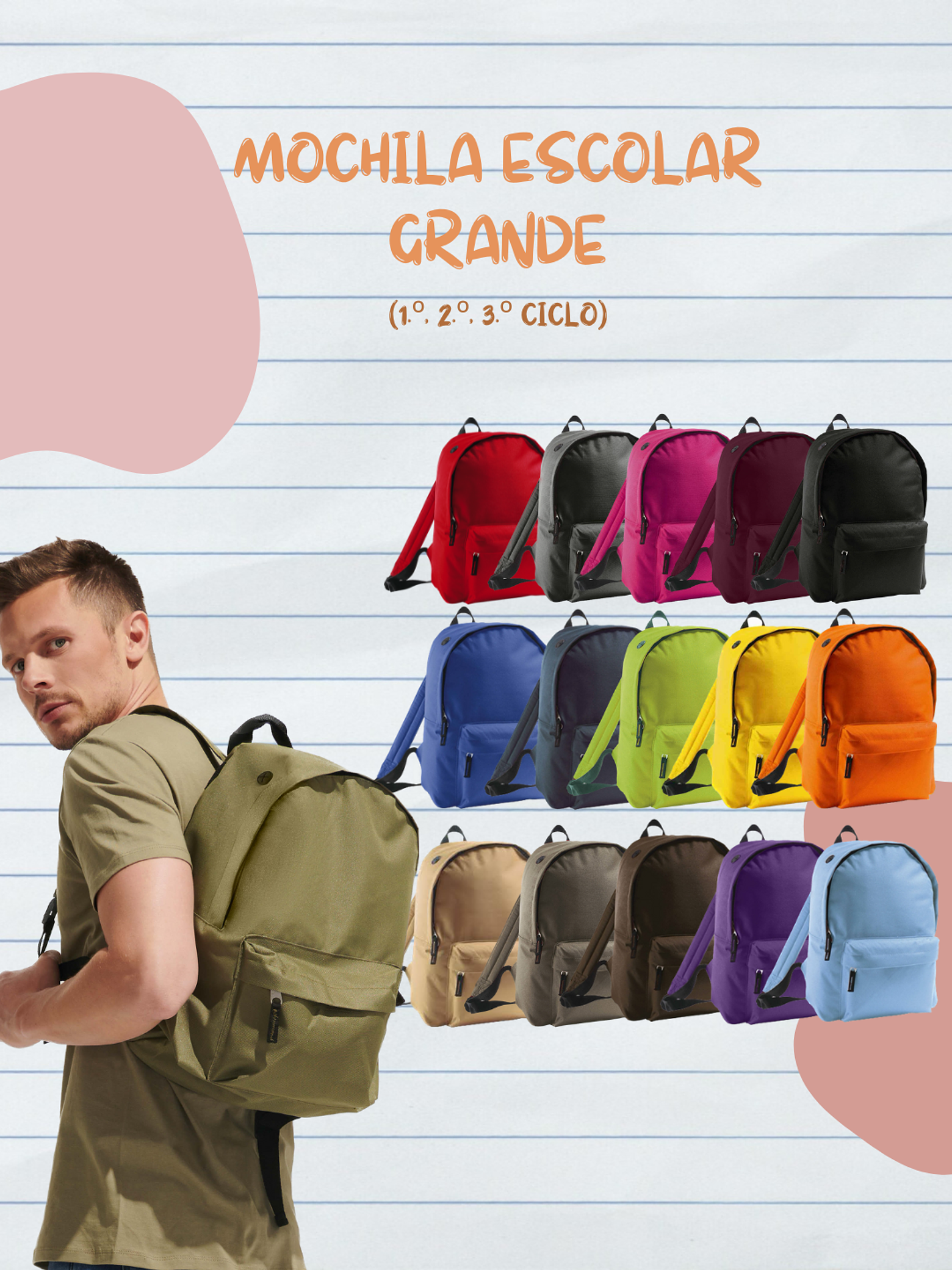 Mochila Escolar Homem Aranha 2