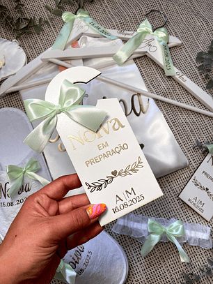 Placa de Porta Folhagem