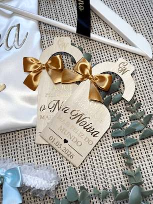 Placa de Porta Coração