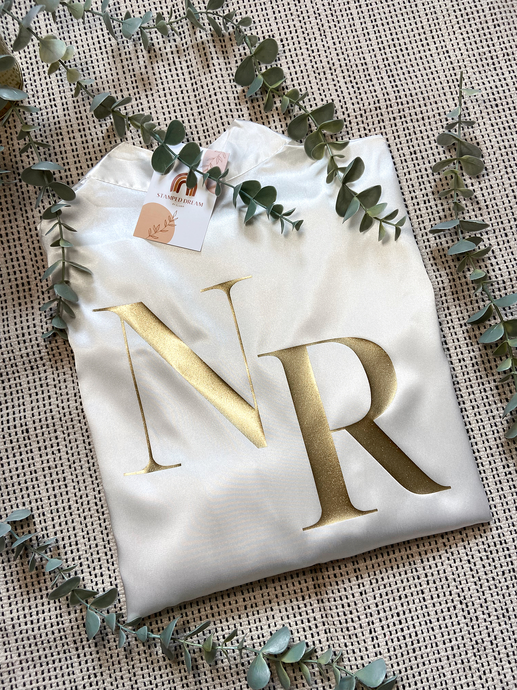 Robe Monograma de Casamento 1