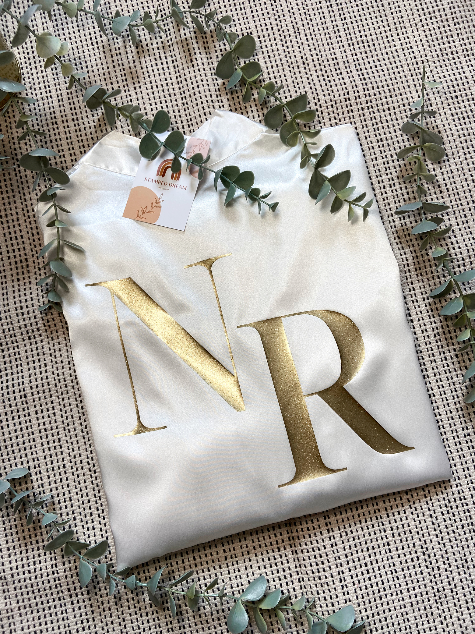 Robe Monograma de Casamento 1