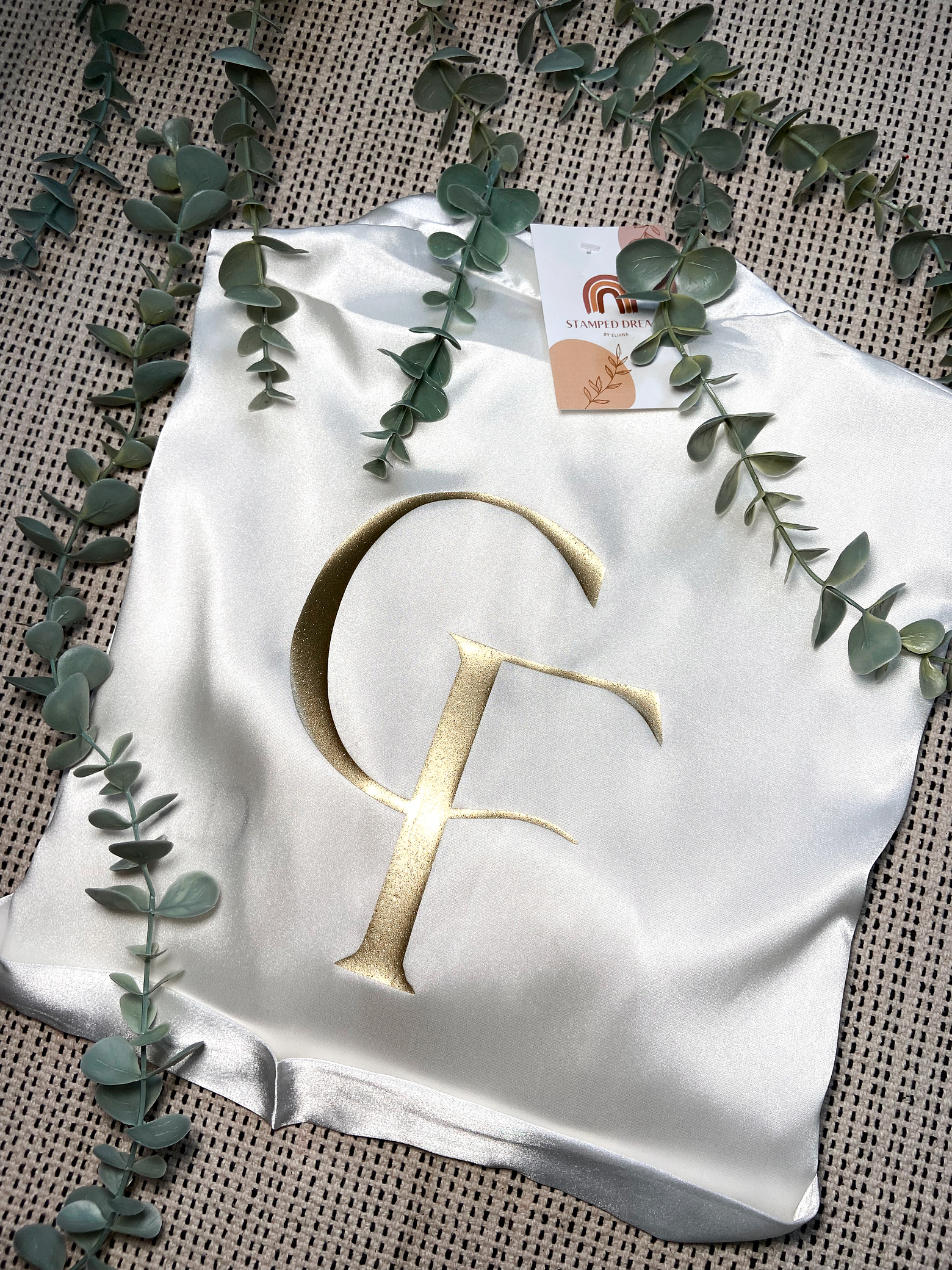 Robe Monograma de Casamento 5