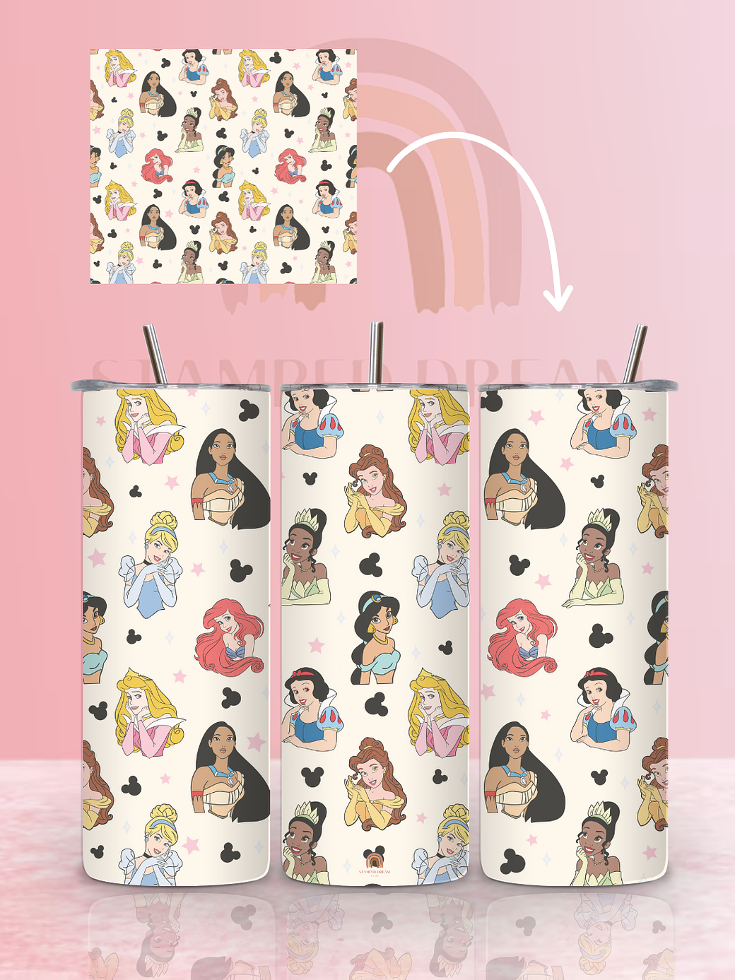 Tumbler Térmico Princesas 590ml 1