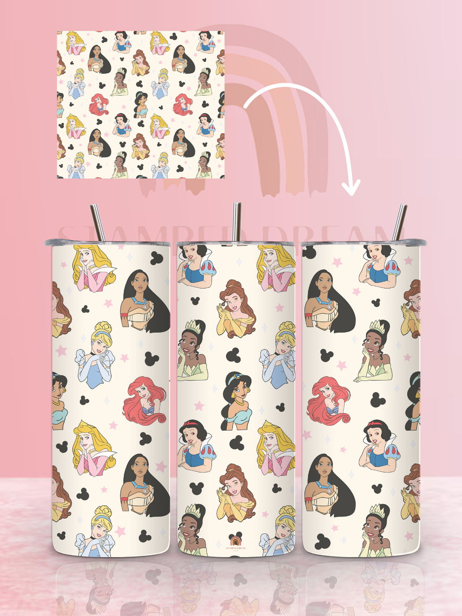 Tumbler Térmico Princesas 590ml 1
