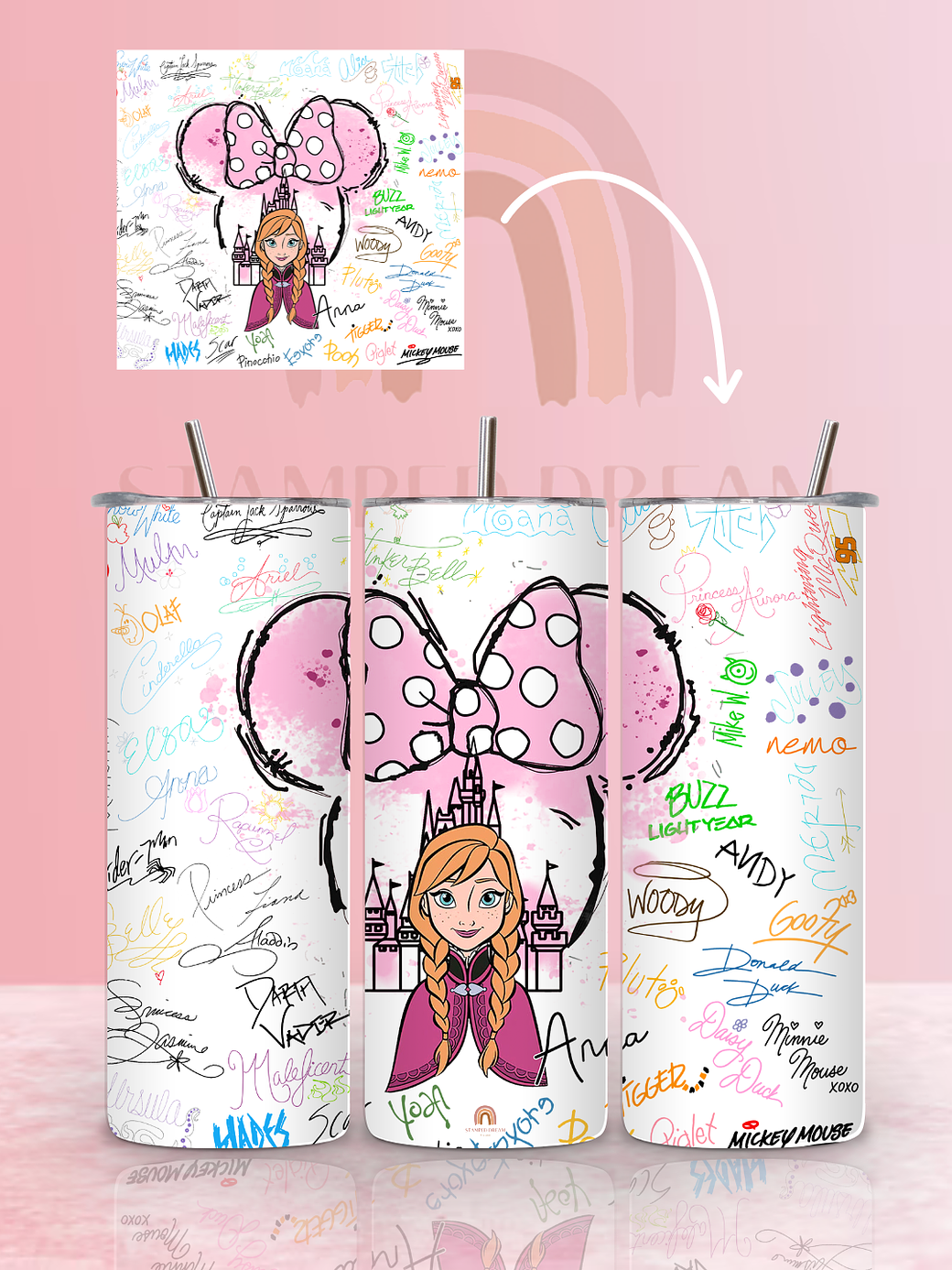 Tumbler Térmico Frozen Anna 590ml 1