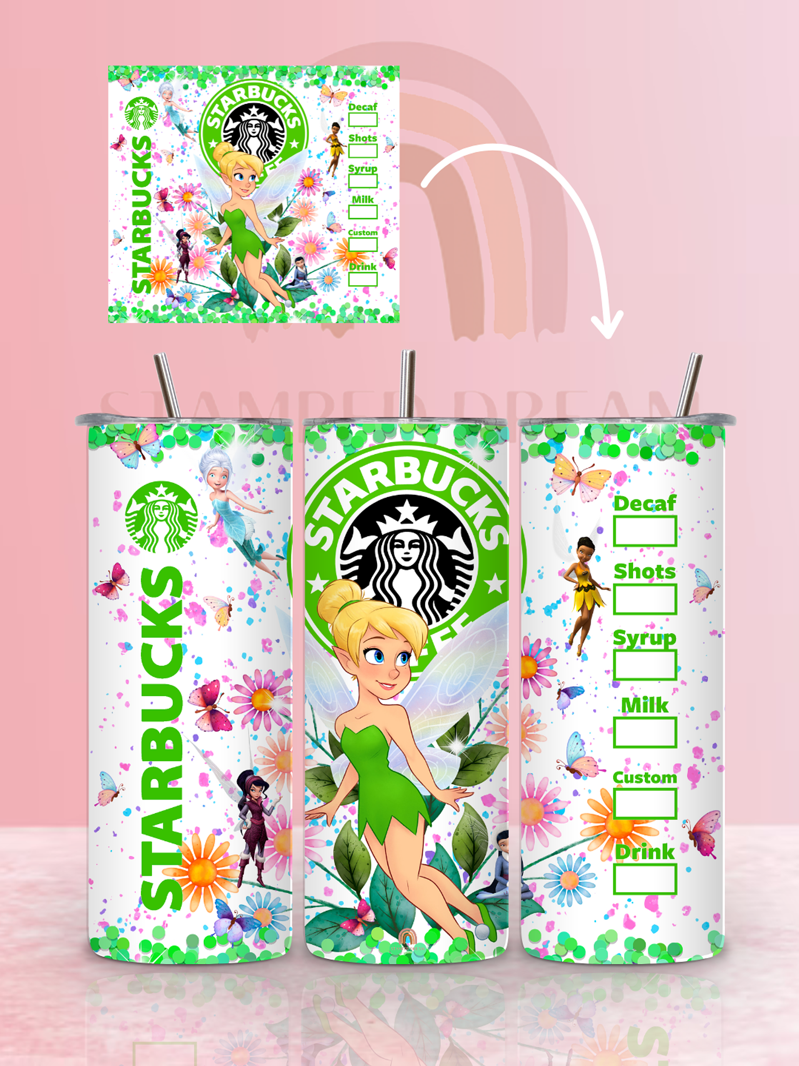 Tumbler Térmico Starbucks Sininho 590ml 1