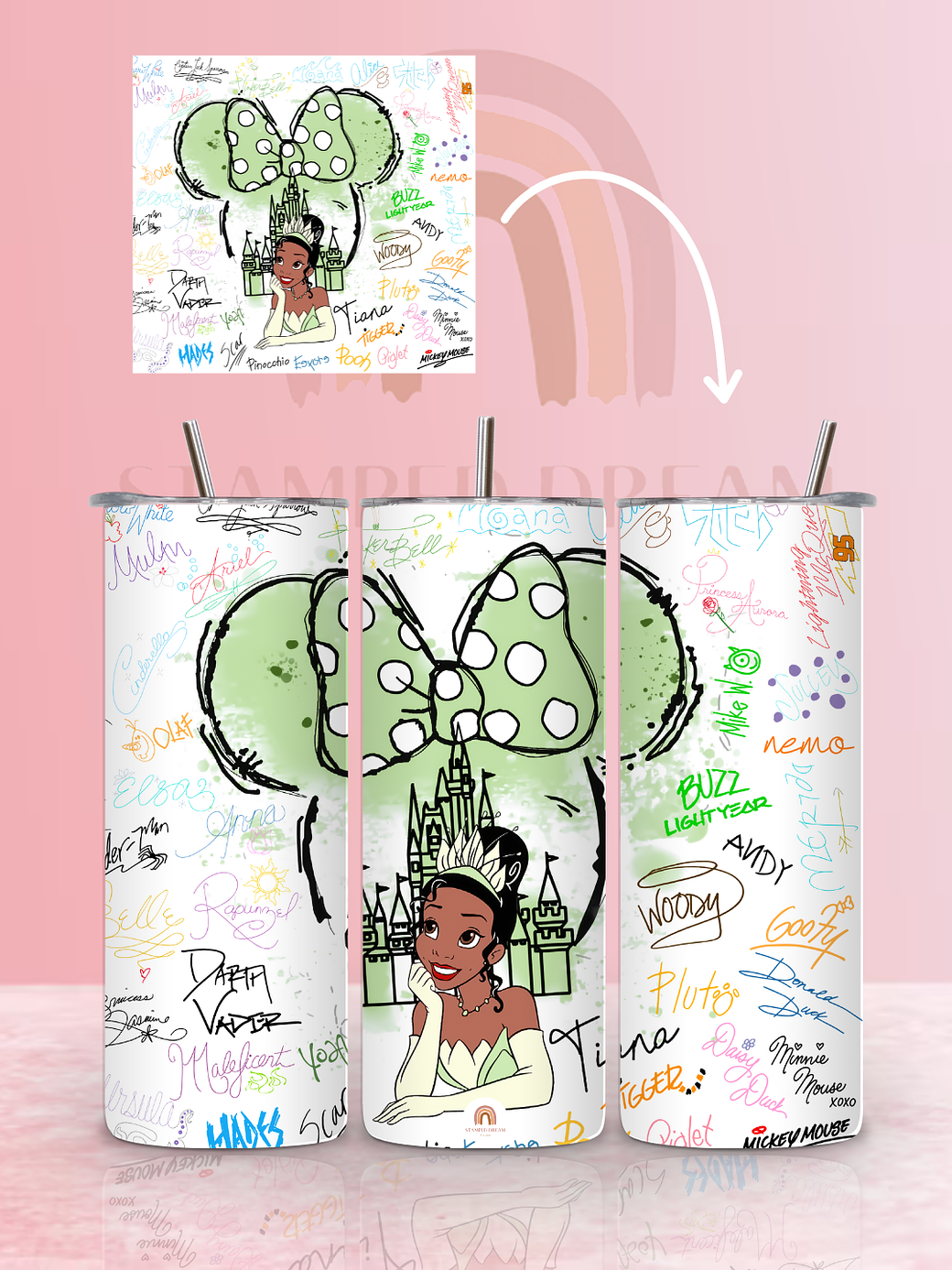 Tumbler Térmico Princesa e o Sapo 590ml 1