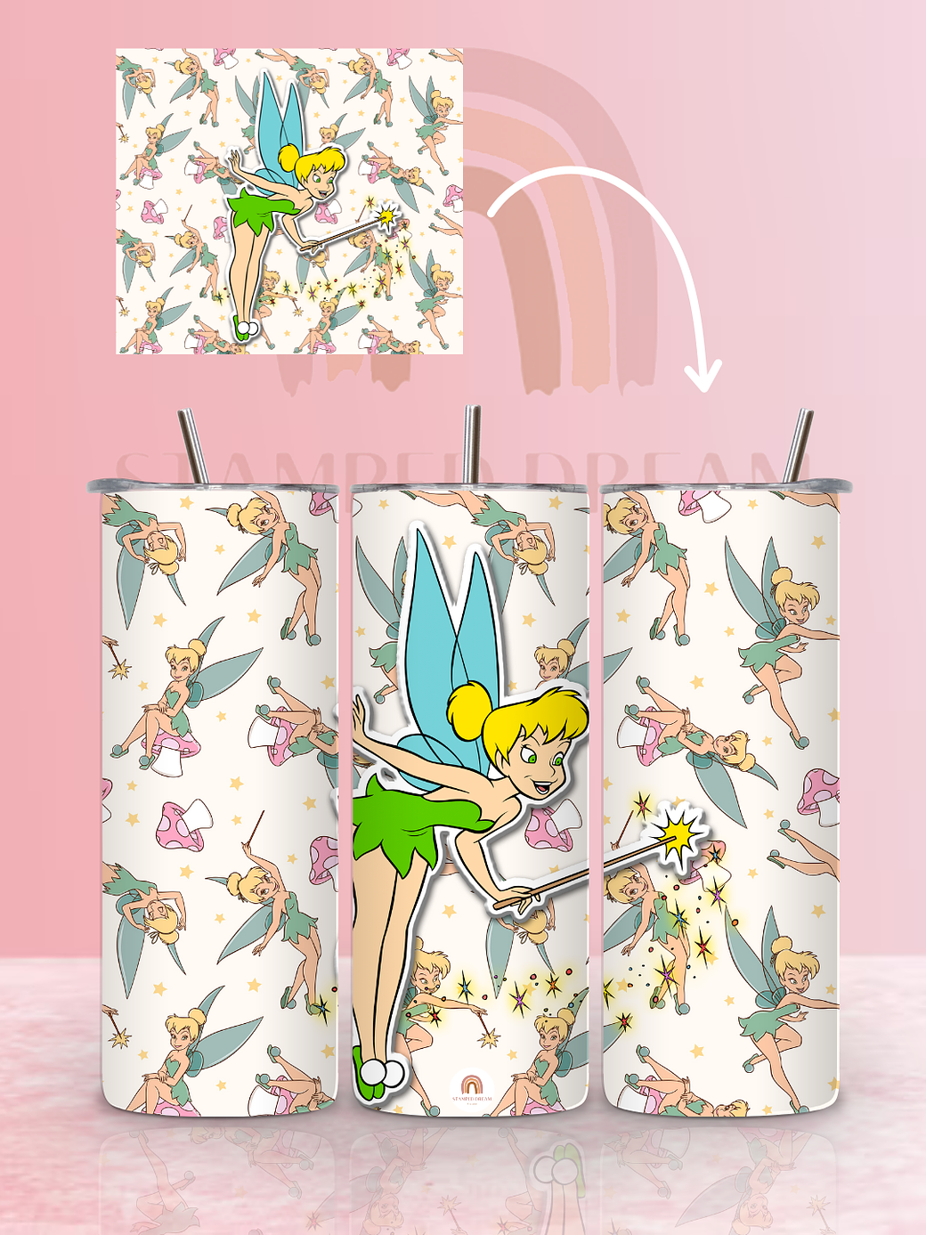 Tumbler Térmico Sininho 590ml 1