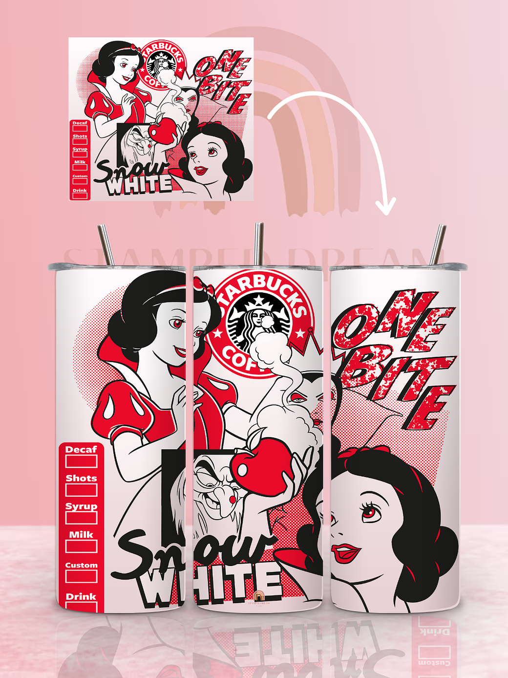 Tumbler Térmico Branca de Neve 590ml 1