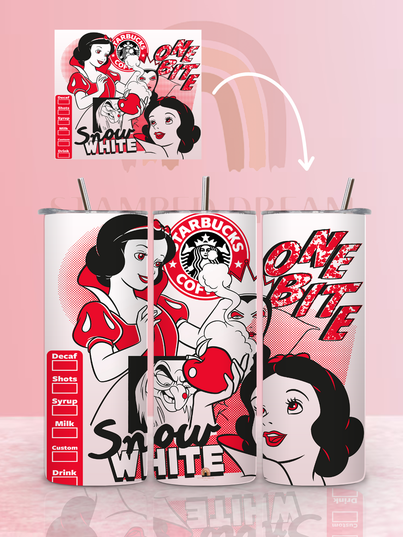 Tumbler Térmico Branca de Neve 590ml 1