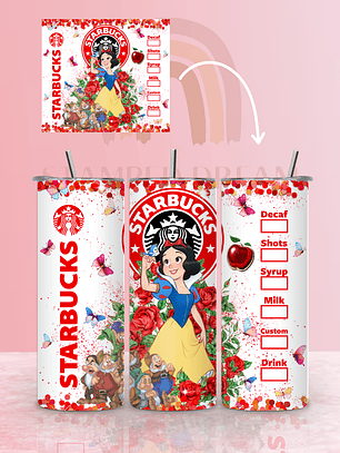 Tumbler Térmico Starbucks Branca de Neve 590ml