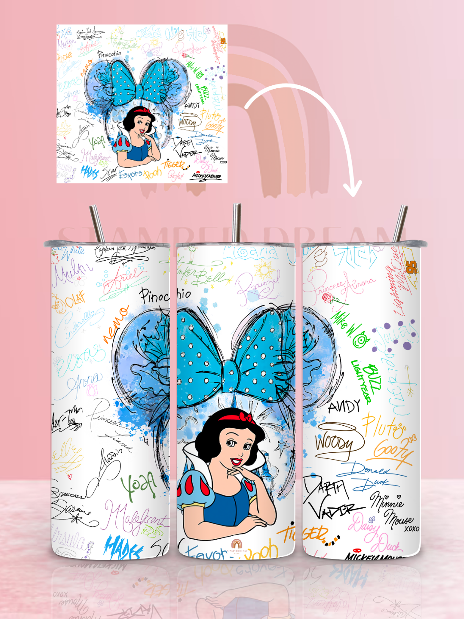 Tumbler Térmico Branca de Neve 590ml 1