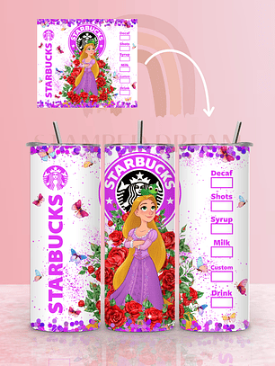 Tumbler Térmico Starbucks Rapunzel 590ml
