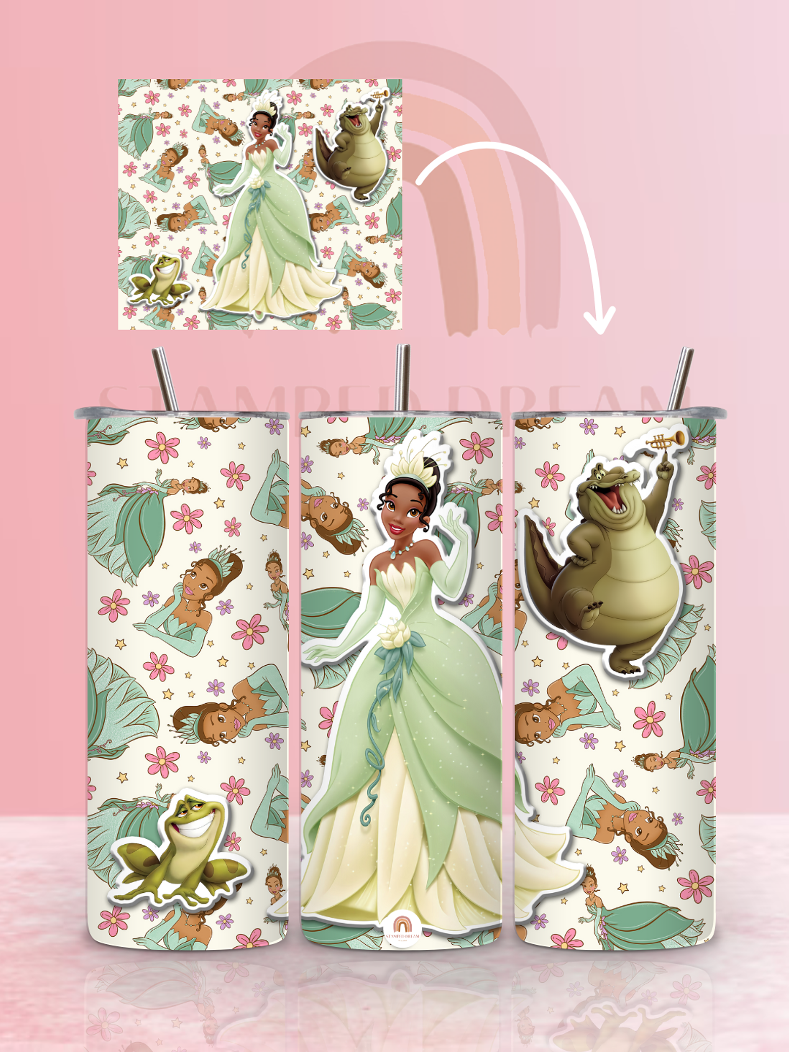 Tumbler Térmico Princesa e o Sapo 590ml 1