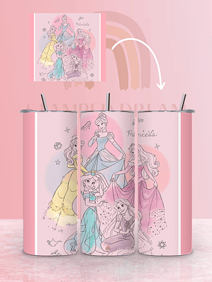 Tumbler Térmico Princesas 590ml