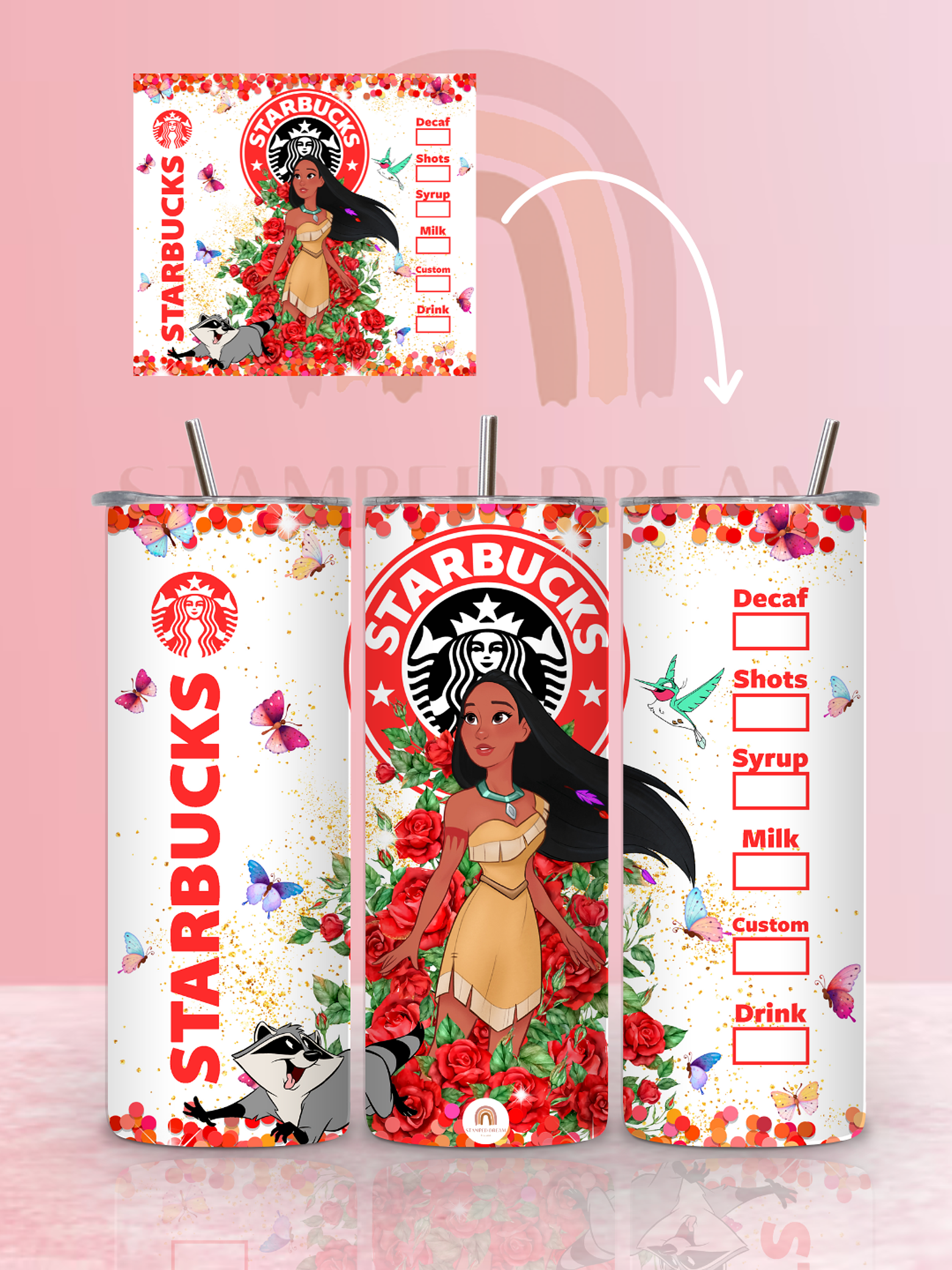 Tumbler Térmico Starbucks Pocahontas 590ml 1